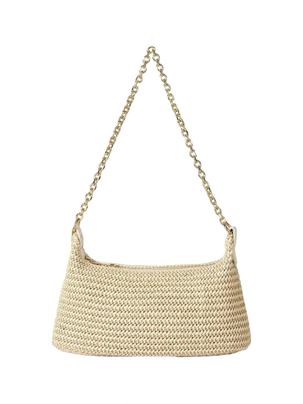 NEW! Straw Shoulder Bag - Picture 2 of 7